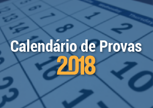 Calendários 2018 – 1º, 2º Chamada e Recuperação