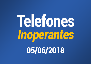 Atenção: Telefone do Colégio Adélia ficará fora do ar durante hoje (05/06/2018)